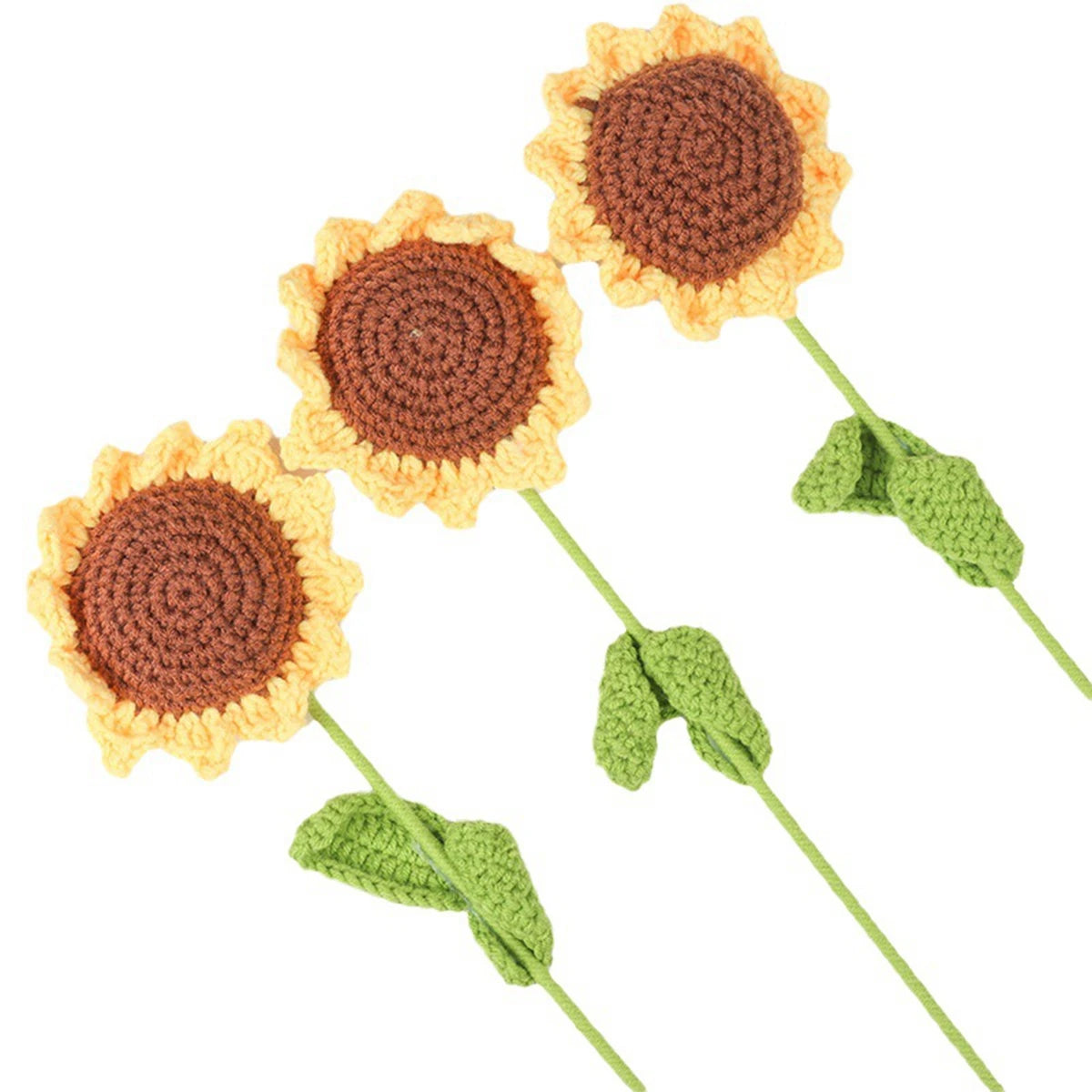 CrochetCreations Single Stem Flowers