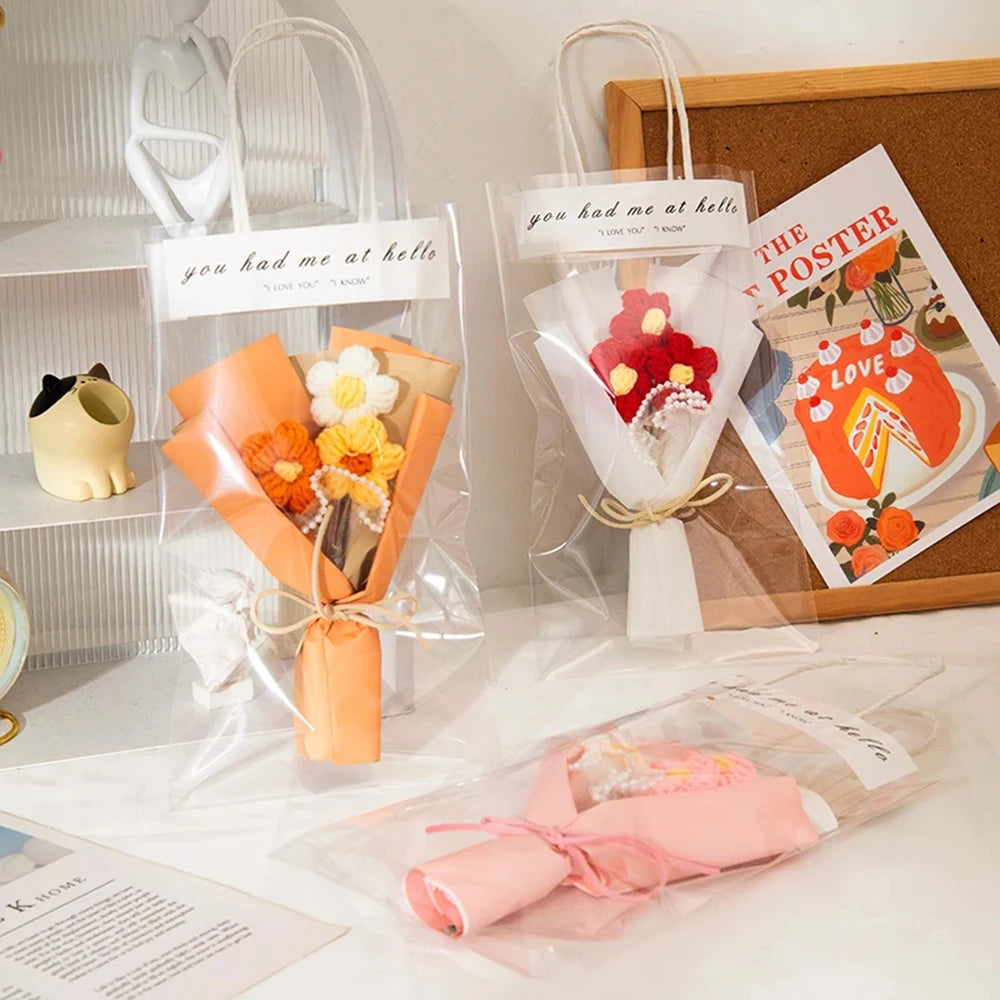 CrochetCreations Mini Sunflower Bouquet